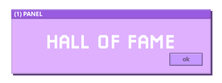 Hall-of-Fame Panel from Cute Retro Windows Panels Theme.